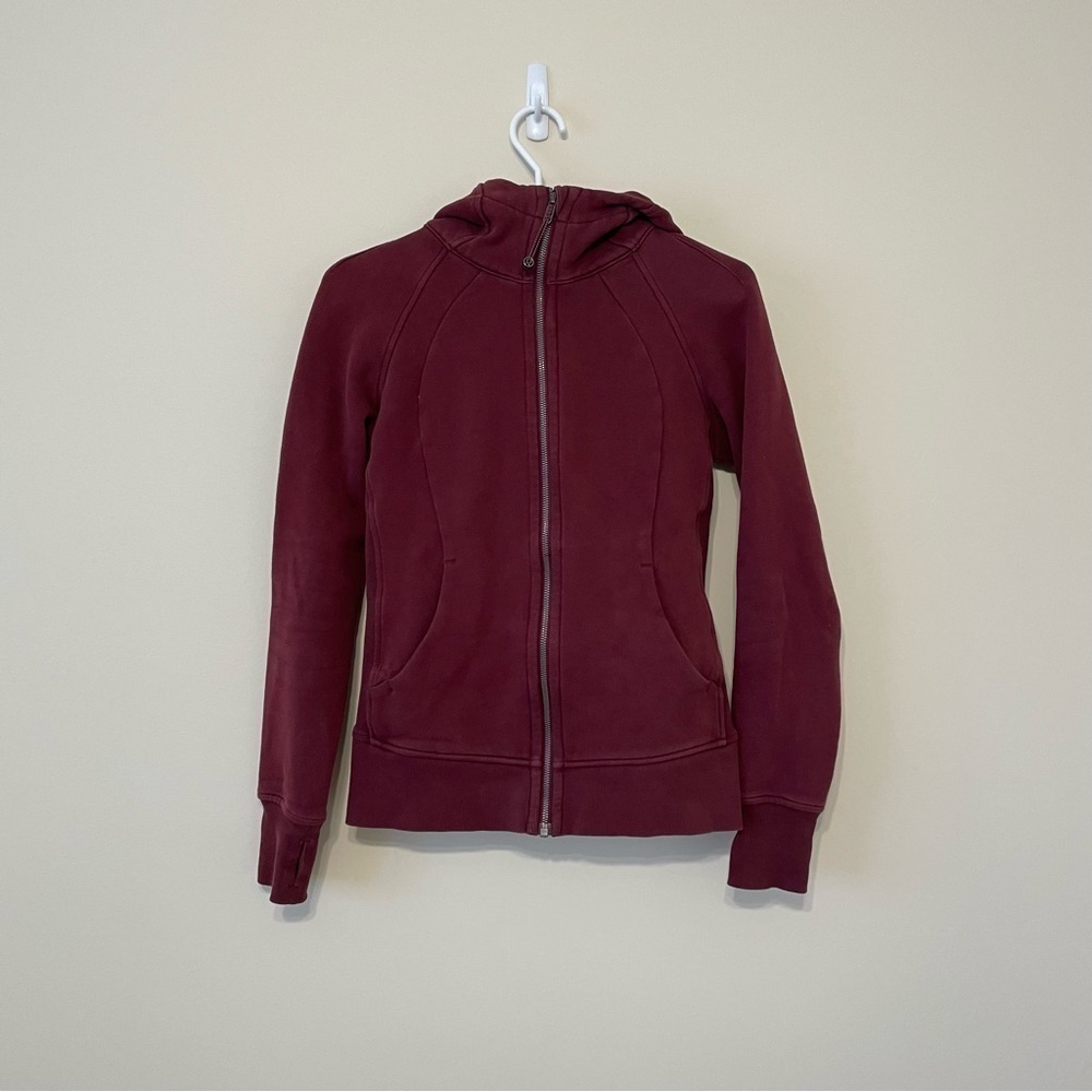 Lululemon Scuba Hoodie *Light Cotton Fleece
Red Merlot Size 4 - Picture 5 of 12